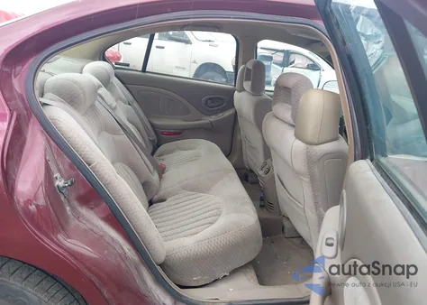 2001 Pontiac Bonneville Se from USA, damaged, VIN 1G2HX54K814207144